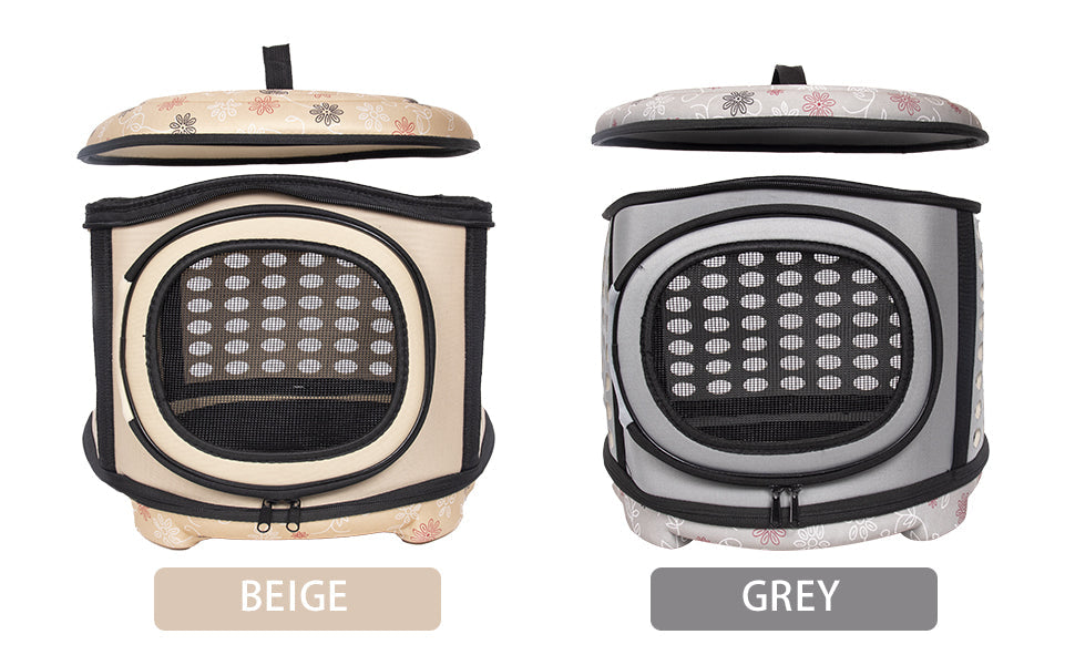 Foldable Pet Dog Cat Puppy Handbag Carrier Cage